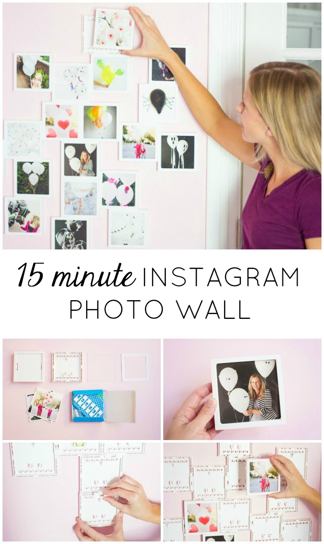 The easiest way to display your Instagram photos - no measuring required!