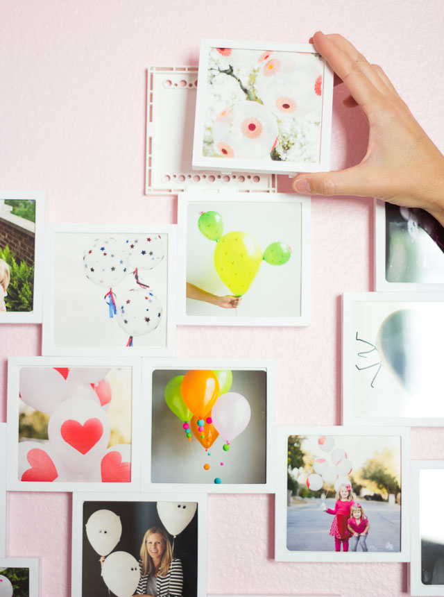 The easiest way to display your Instagram photos - no measuring required!