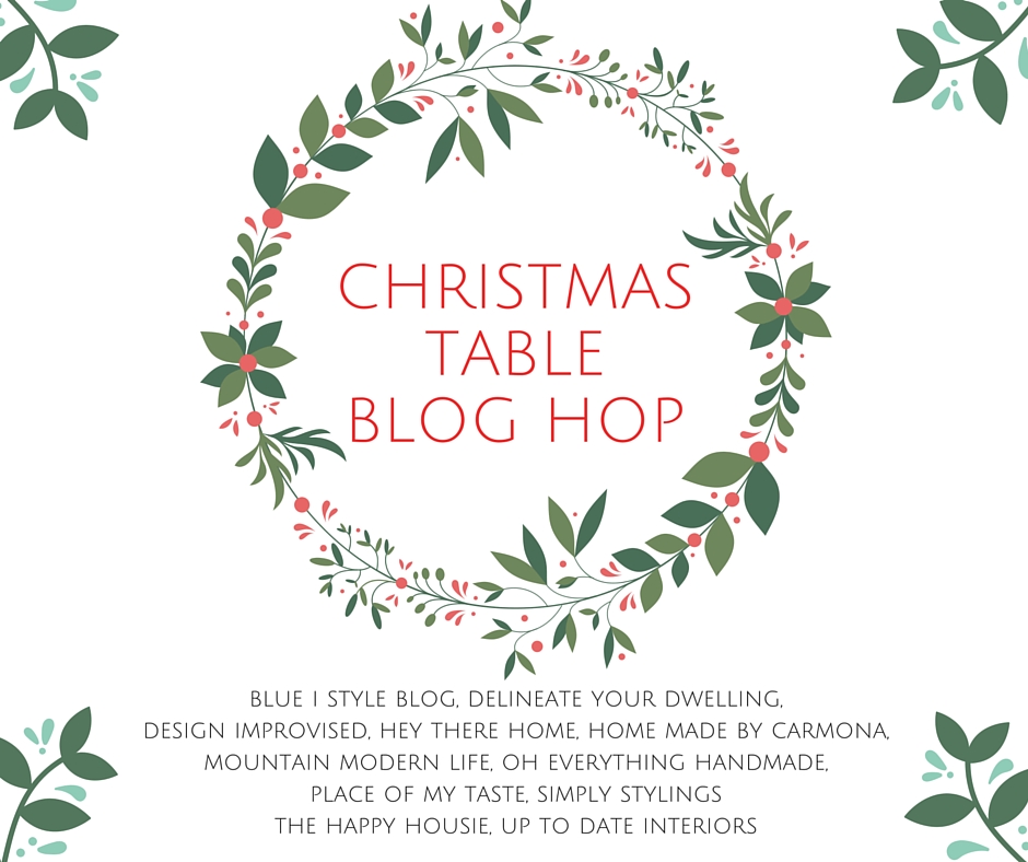 CHRISTMAS TABLE BLOG HOP