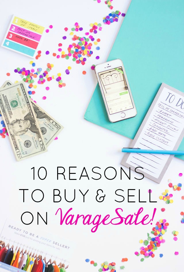 10 reasons to buy and sell on VarageSale - the virtual garage sale community