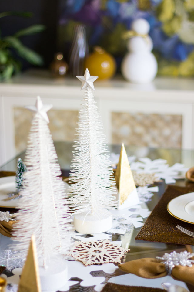 white bottlebrush trees