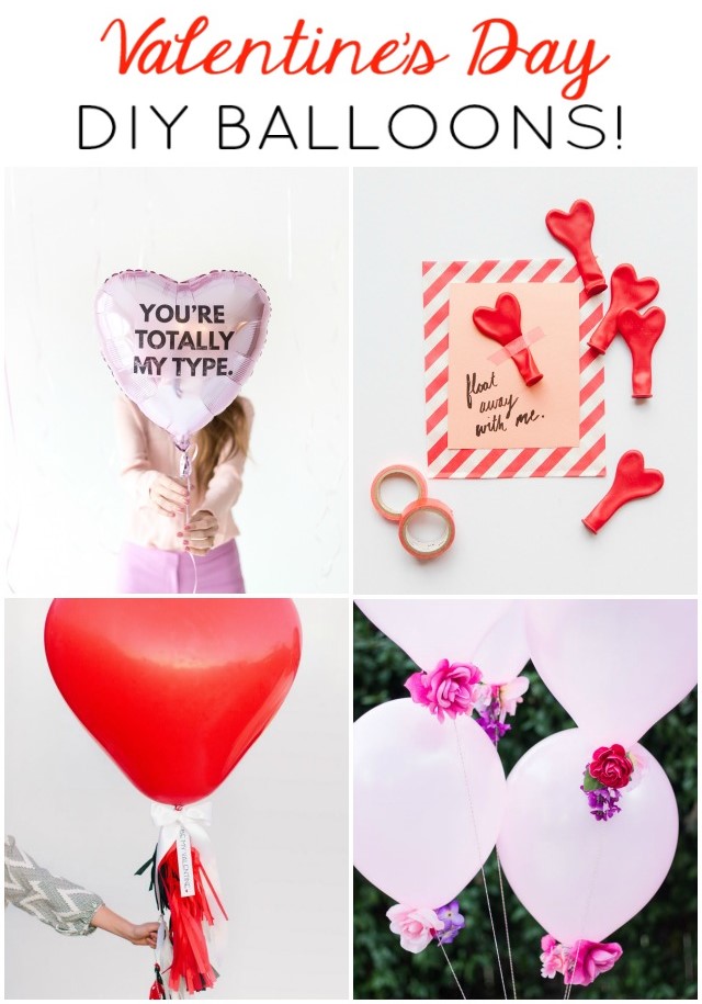 Valentine balloon deals ideas