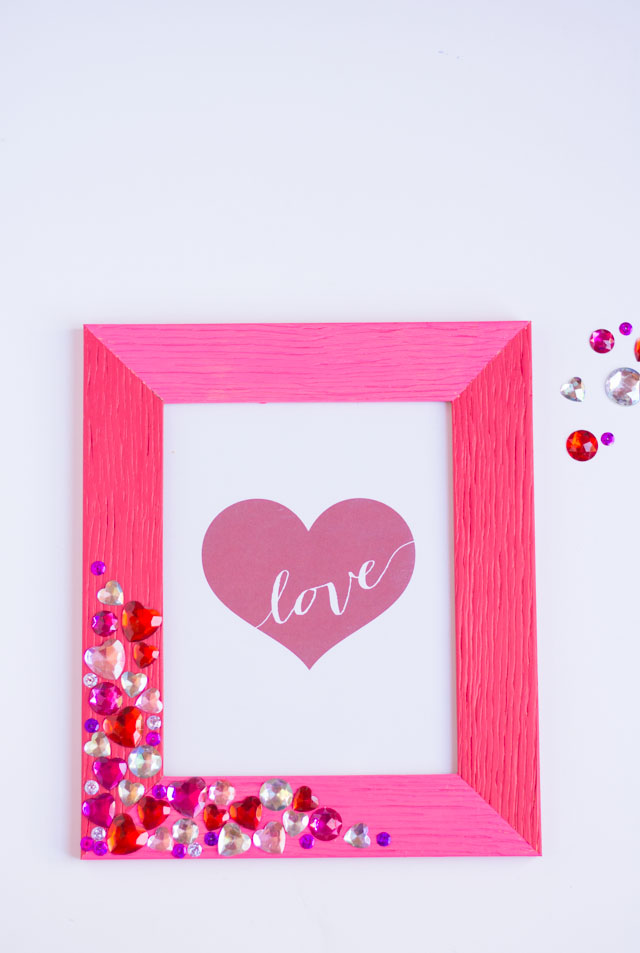 DIY - Designer Inspired Frames - Miss Liz Heart