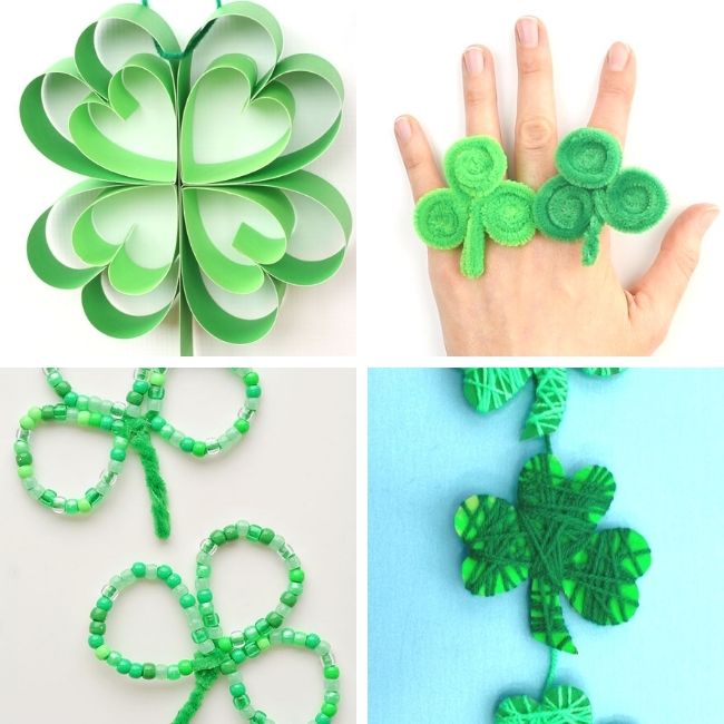 Shamrock craft ideas for kids