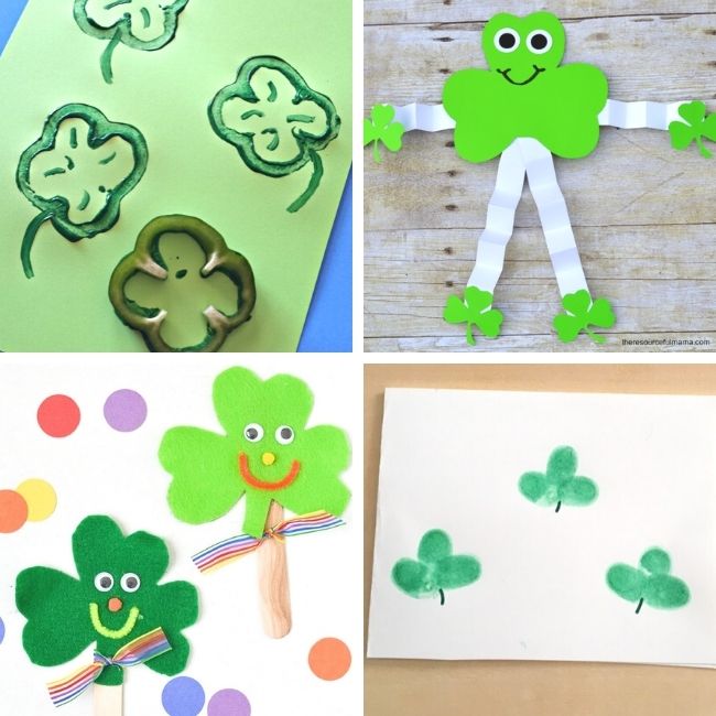 Shamrock craft ideas for toddlers