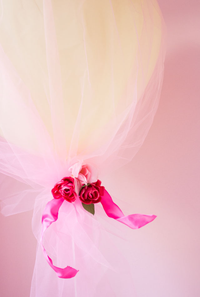 Tulle Ribbon for Balloon Designs