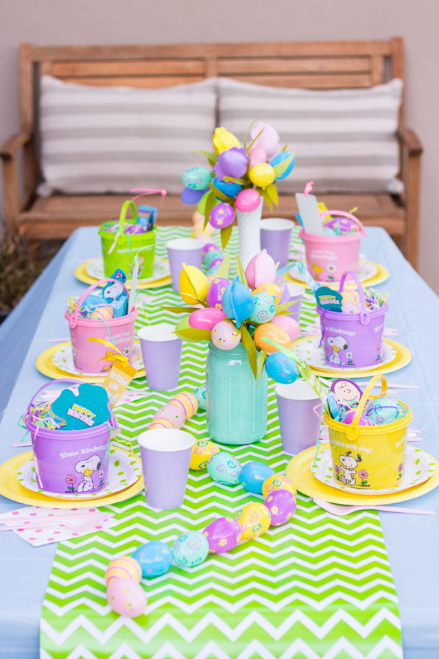 This is the cutest kids Easter party! Lots of fun Easter party ideas in this post!