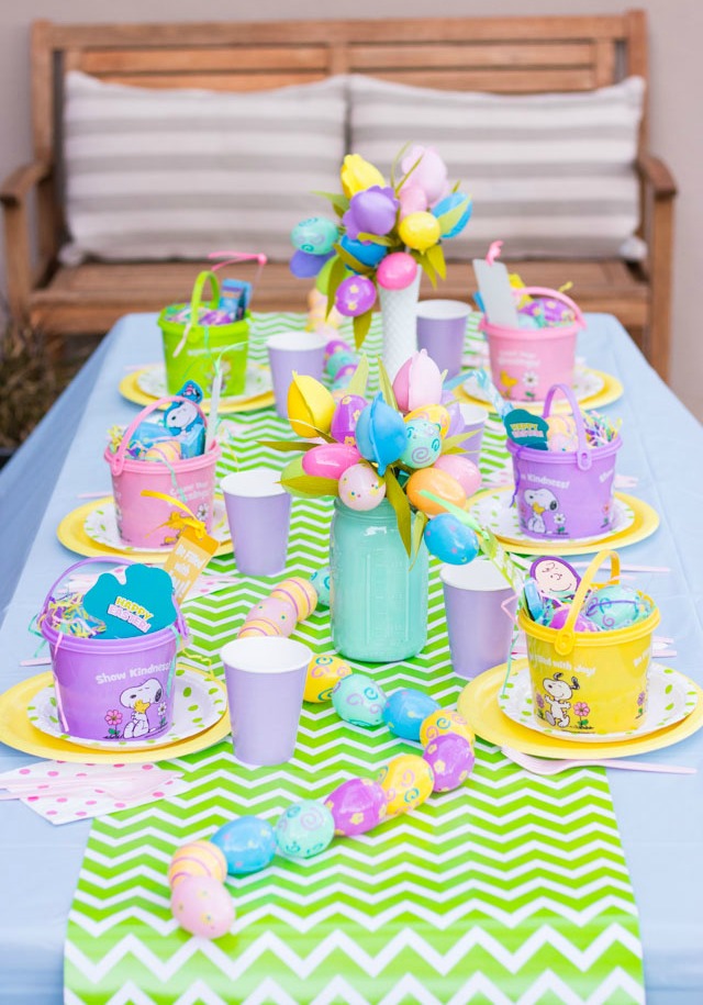 Simple kids Easter party ideas