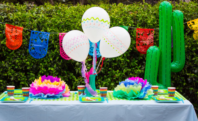 Love these simple ideas for a Cinco de Mayo celebration!