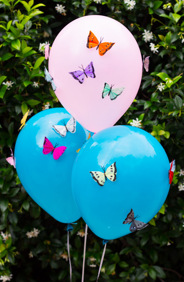 Butterfly balloons!