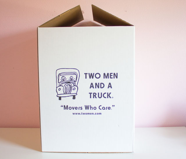 Two Men and a Truck Moving Box