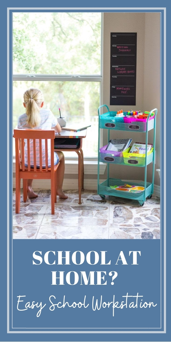 How to make a school workstation at home