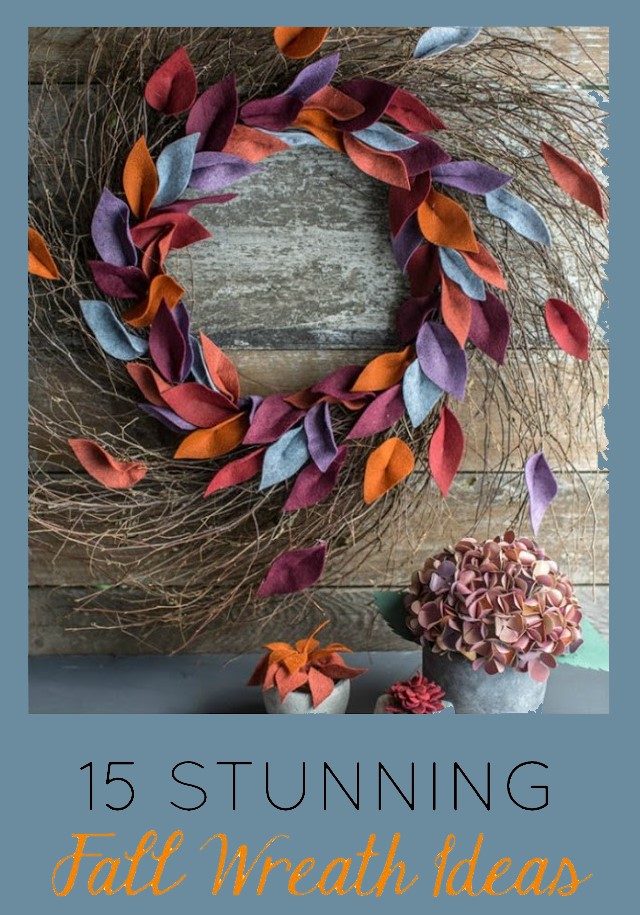 15 gorgeous fall wreath ideas