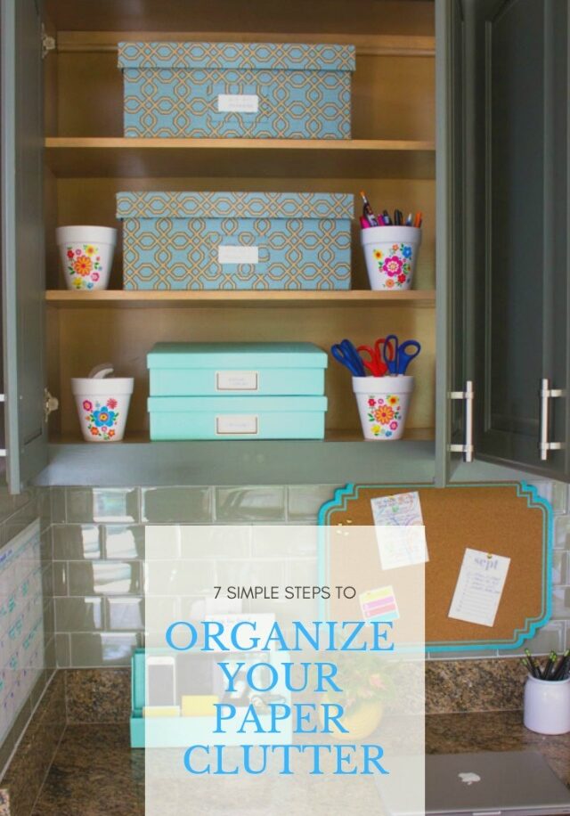 5 Home Office Storage Solutions for Managing Paper Clutter