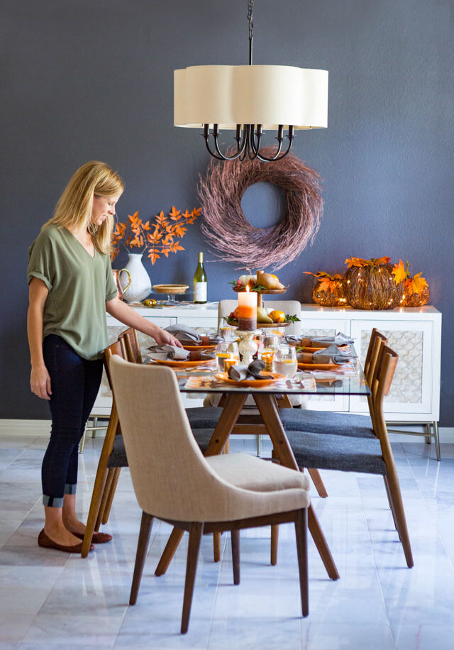 Our Fall Dining Room with Hayneedle.com