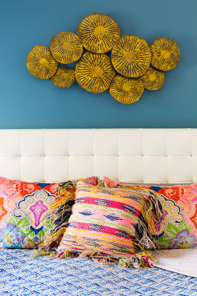 Colorful hotsell boho pillows