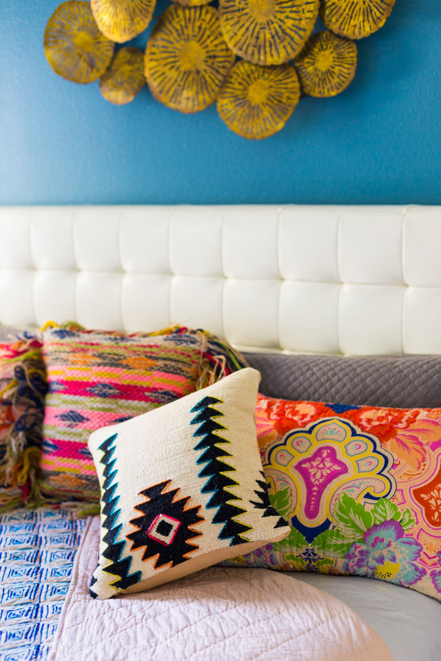 Love this eclectic mix of pillows from Home Decorators Collection!