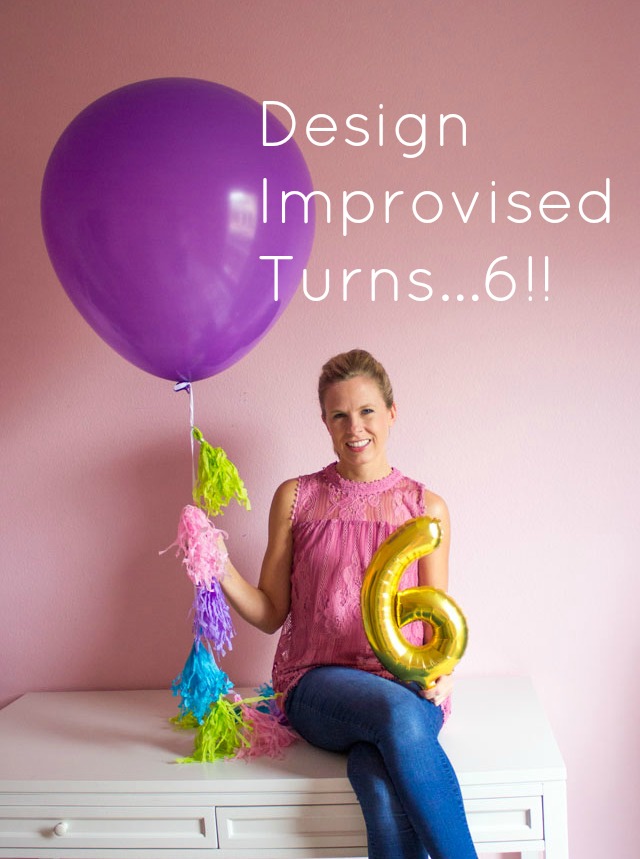 Design Improvised blog turns 6!