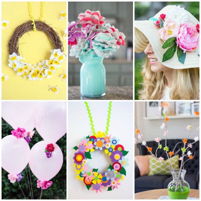 DIY Flower Crafts from Design Improvised