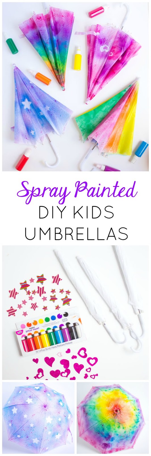 How to Make an Amazing Umbrella With Color Paper, DIY Paper Decor For Kids