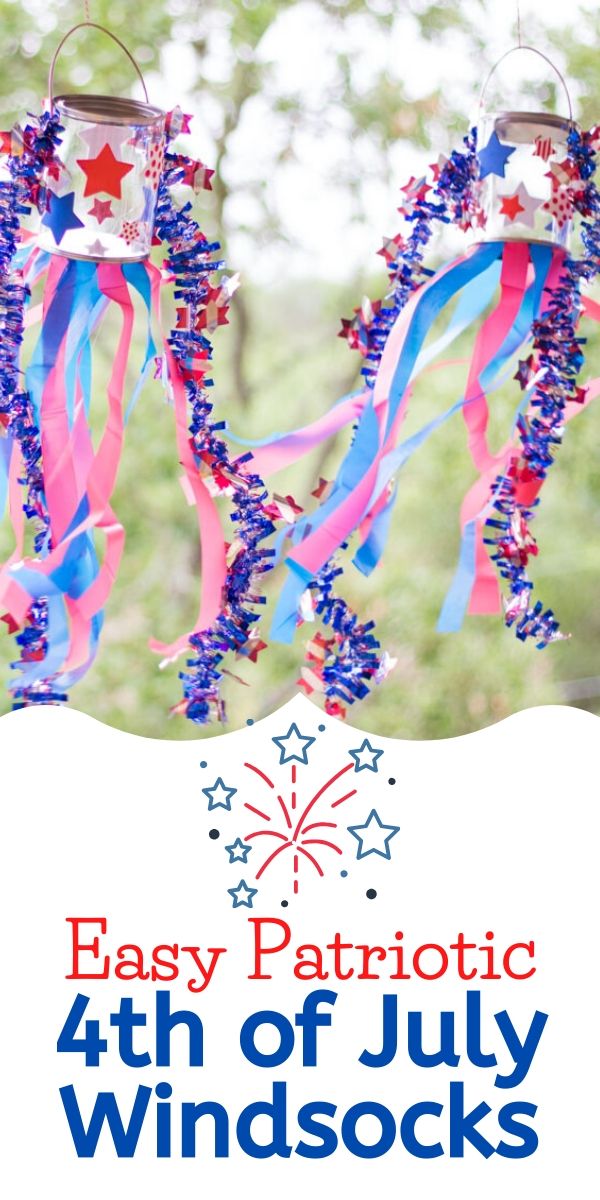 DIY Windsocks for the 4th of July