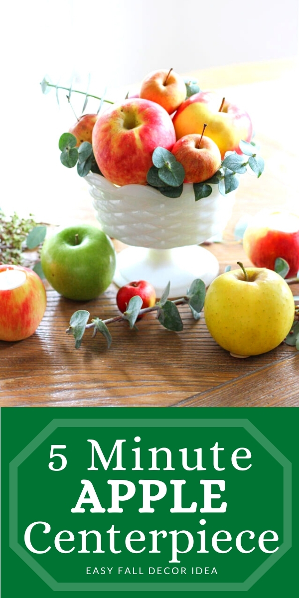 Fall Apple Centerpiece Idea