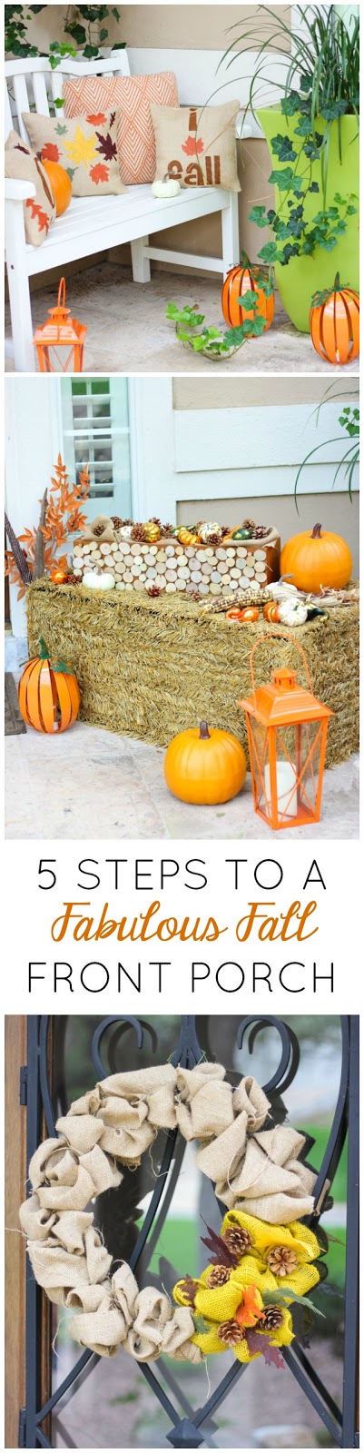 Love these simple ideas for decorating your front porch for fall! Love these simple ideas for decorating your front porch for fall!