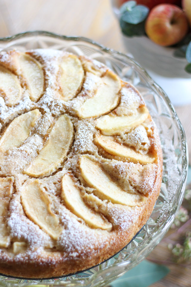 The best apple cake recipe! So simple and so elegant. The best apple cake recipe! So simple and so elegant.