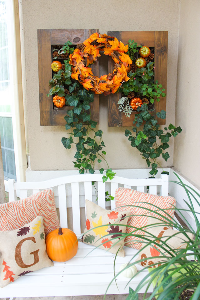 Cute DIY burlap fall pillows!