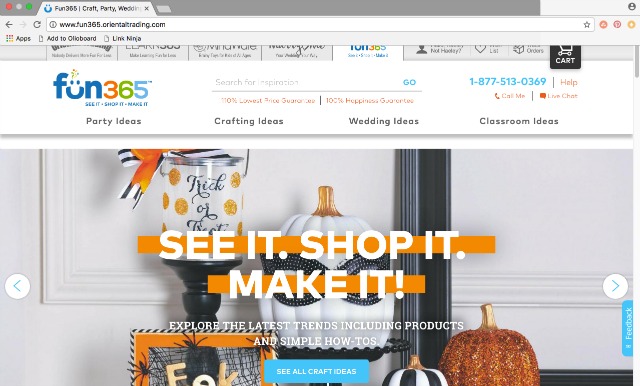 Introducing Fun365 from Oriental Trading - DIY crafts, party, wedding, and classroom ideas!