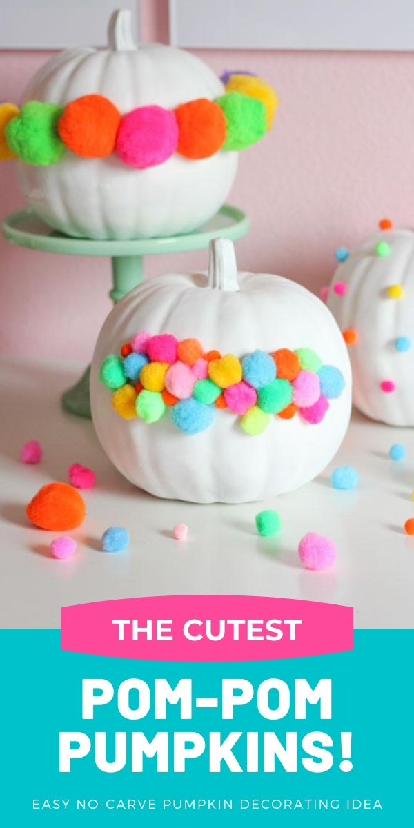 The Cutest Pom-Pom Pumpkins!