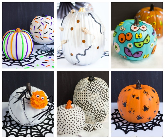Pumpkin Decorating Ideas from Design Improvised