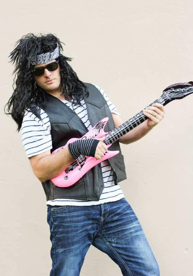 80s rocker fancy dress best sale