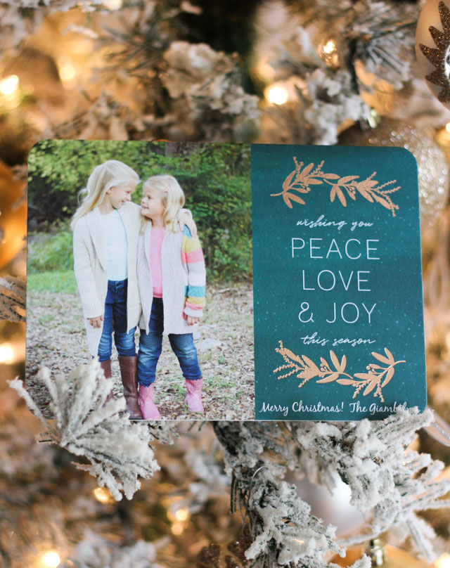 Check out our gold foil holiday cards from Mixbook! Check out our gold foil holiday cards from Mixbook!