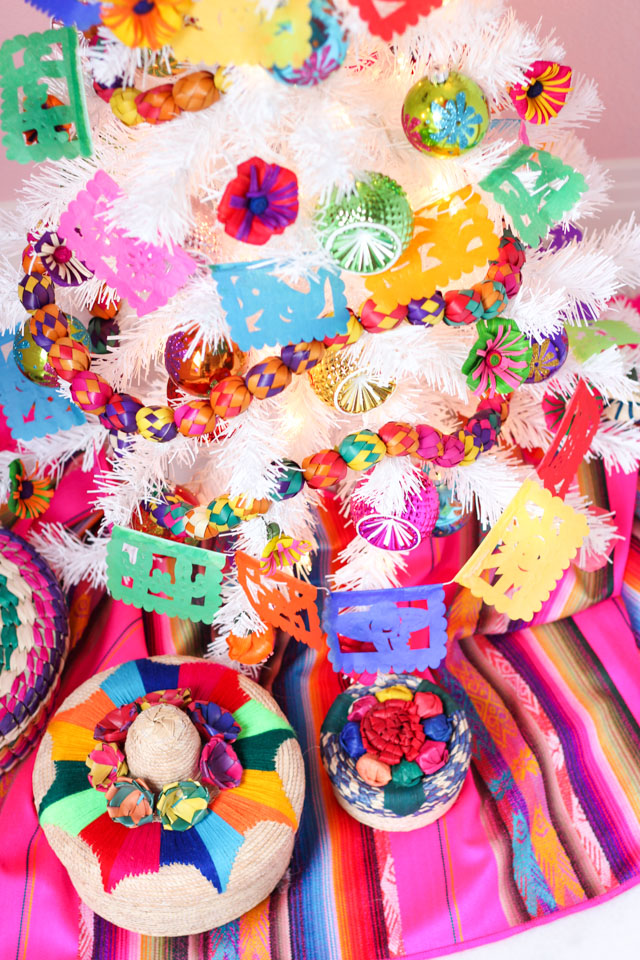 Fiesta Christmas tree decorating ideas