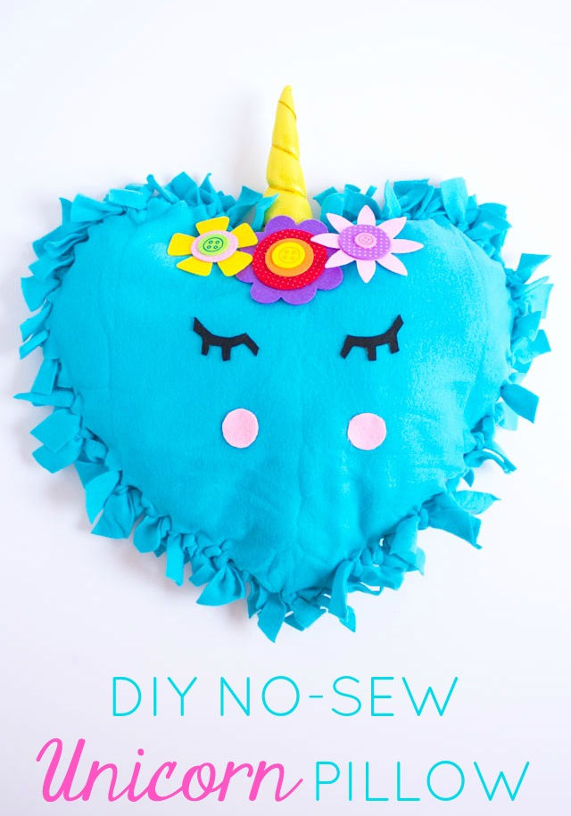 DIY unicron pillow craft idea