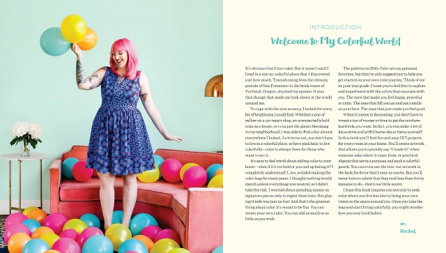 Check out this color-packed new DIY home decor book - Hello Color by Rachel Mae Smith! Check out this color-packed new DIY home decor book - Hello Color by Rachel Mae Smith!