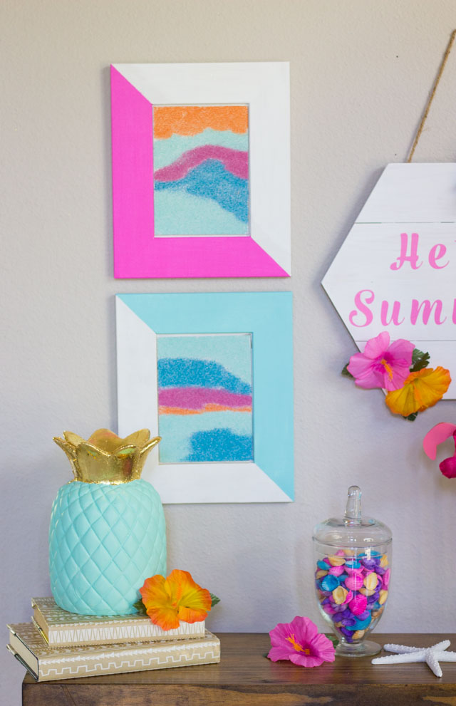 Hello Summer! DIY Tropical Decor Ideas - Design Improvised