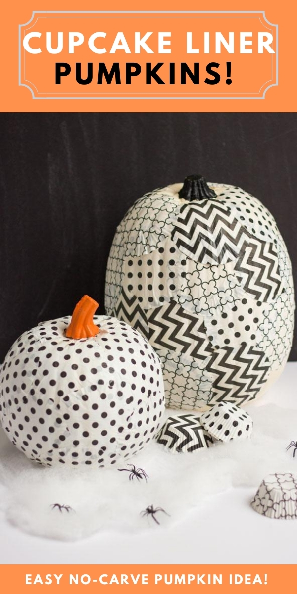 Cupcake Liner Pumpkins