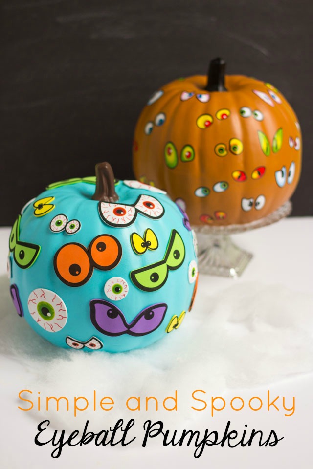 Pumpkin Week: Eyeball Pumpkins - Design ImprovisedDesign Improvised