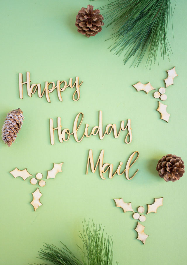 Holiday Happy Mail #craftcuts