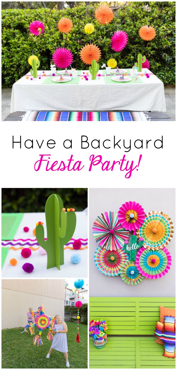 Backyard fiesta party ideas