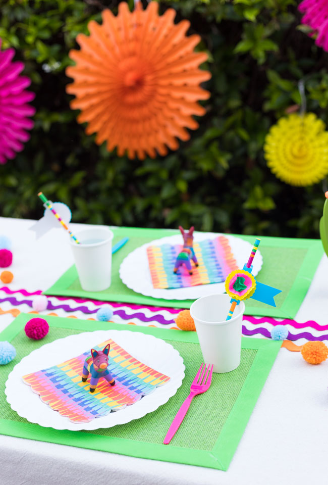 A Bright & Colorful Summer Party Fiesta - Party Ideas