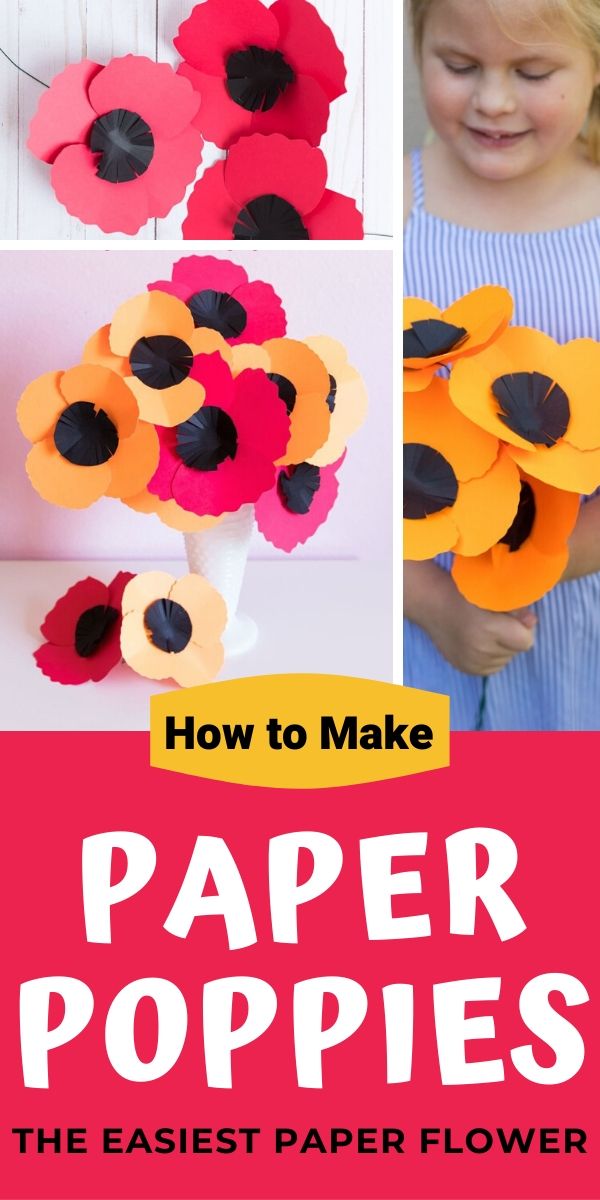 DIY Paper Poppies for Memorial Day