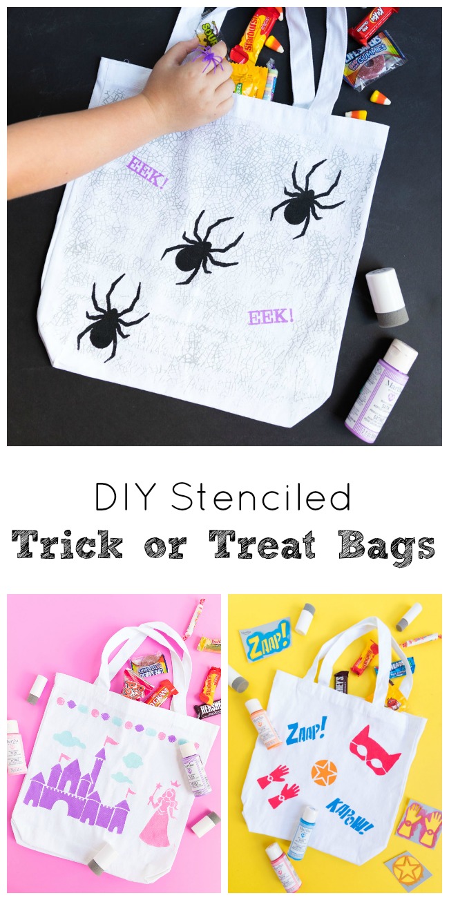 How to make your own trick or treat bags