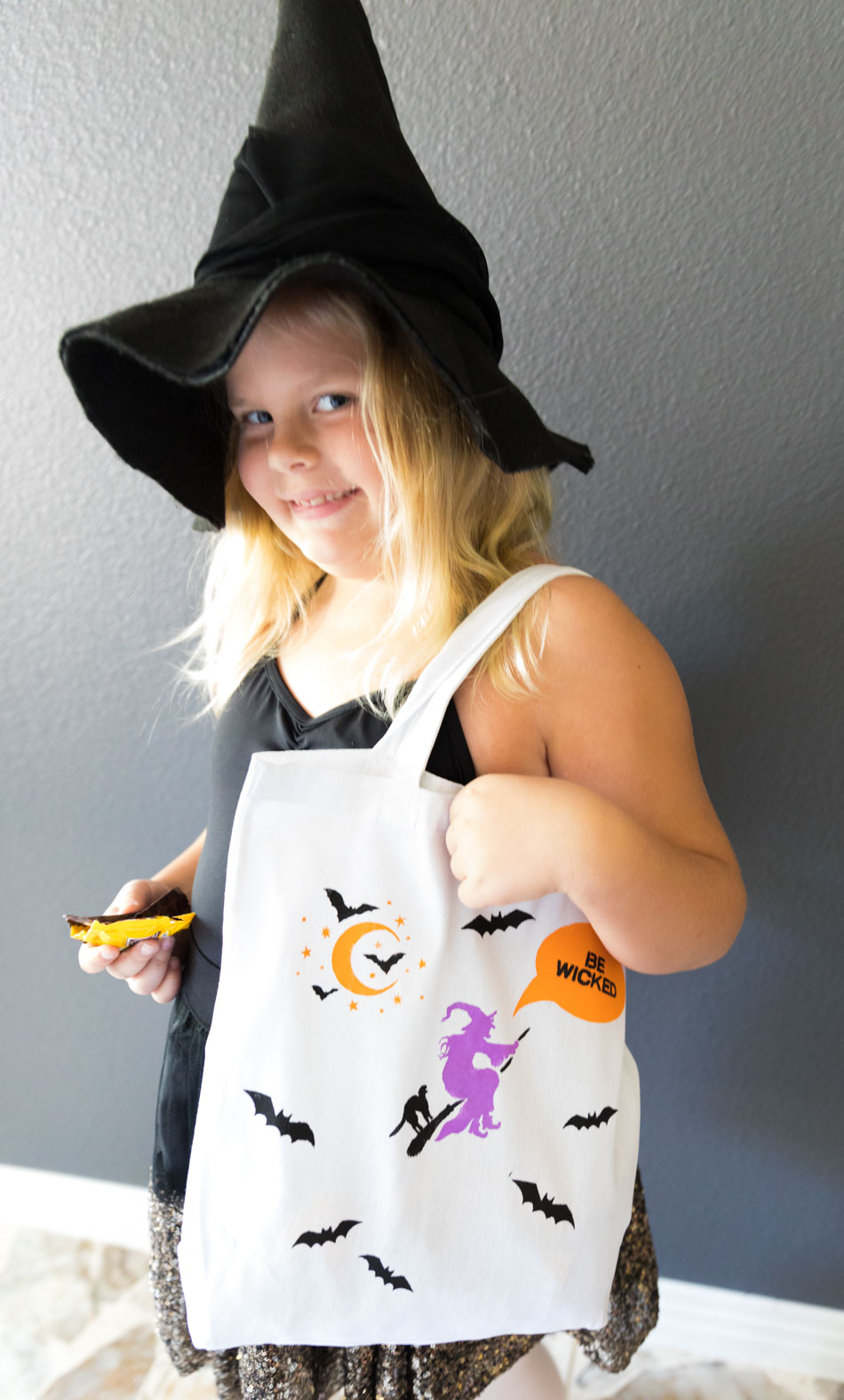 DIY Witch Trick or Treat Bag