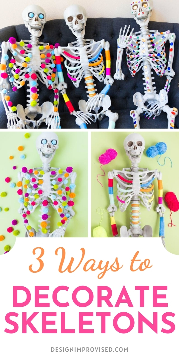 3 Ways to Decorate Halloween Skeletons