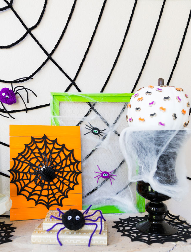 What's Brewing: Blu Tack Spider  Halloween crafts, Halloween diy