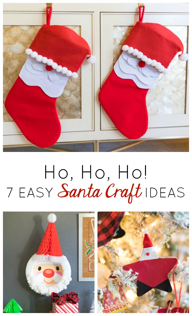 7 easy Santa craft ideas