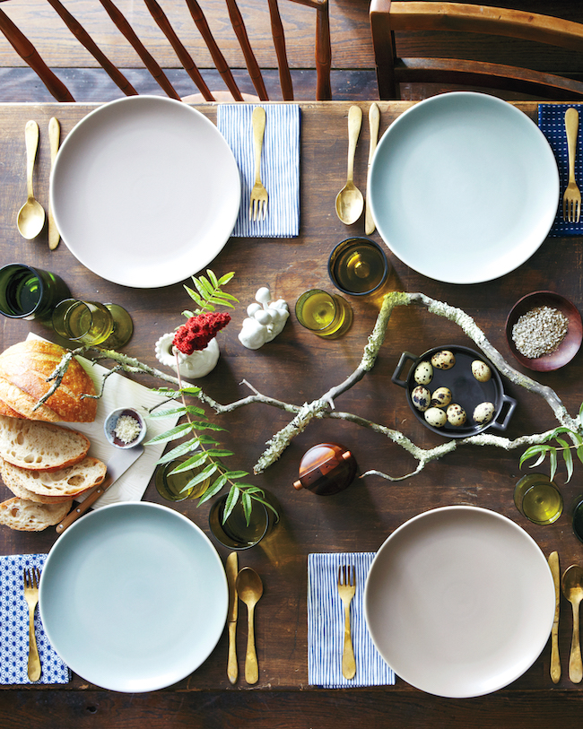 Foraged Thanksgiving Table from Martha Stewart